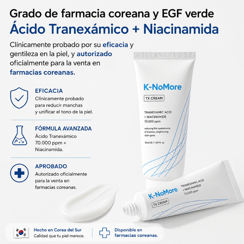 K-NoMore-Tratamiento Coreano para manchas y piel luminosa