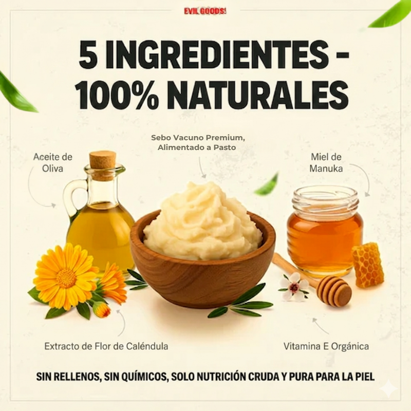 Balsamo de Sebo y miel de Manuka-2x1+Envío gratis