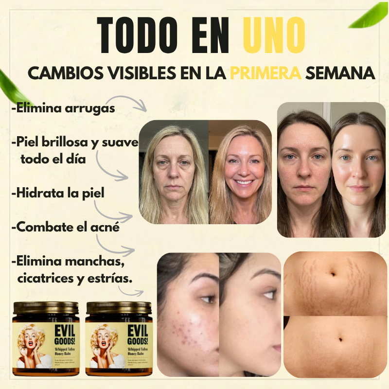 Balsamo de Sebo y miel de Manuka-2x1+Envío gratis